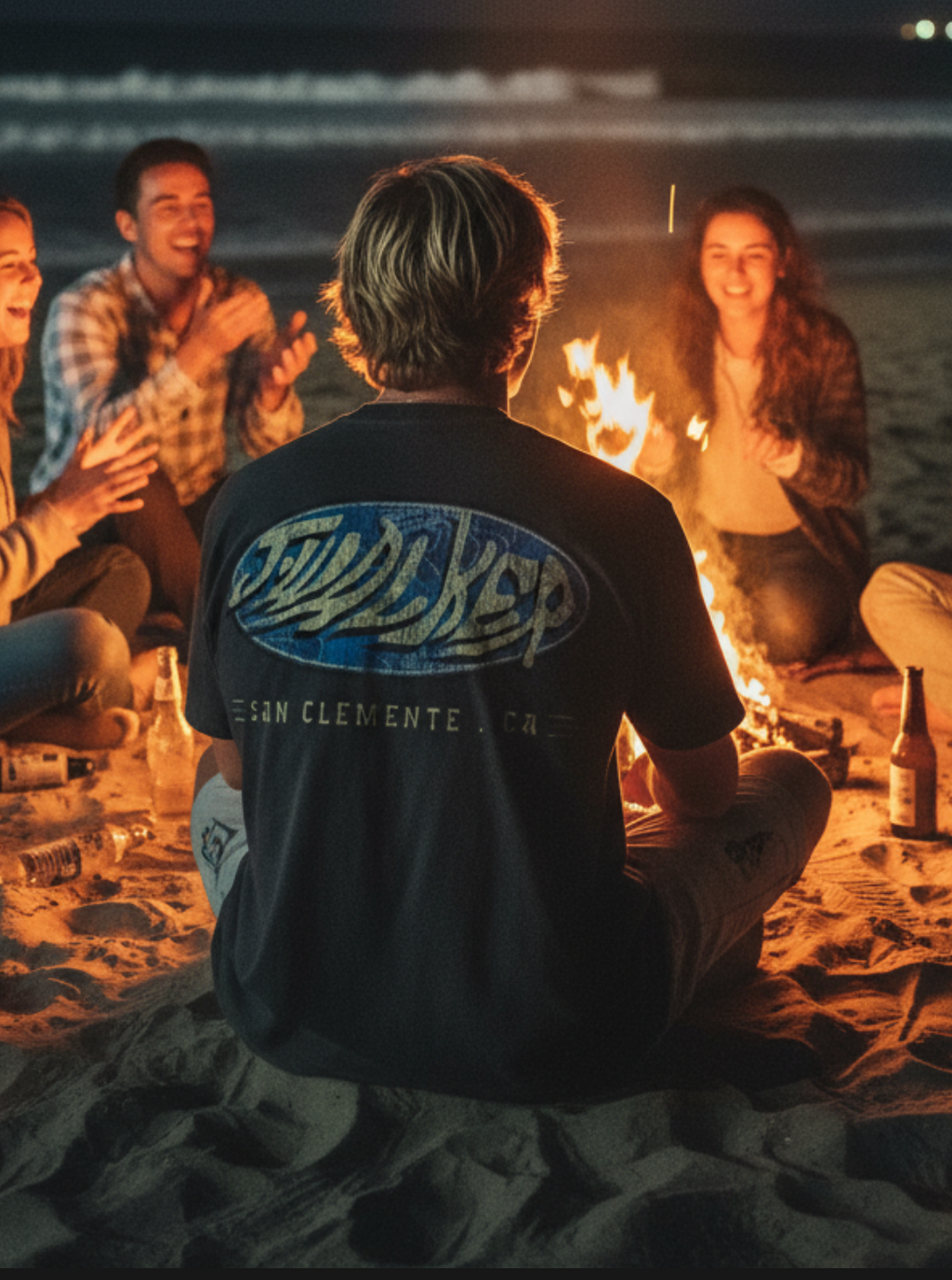 “THE BLUE LOGO” t-shirt