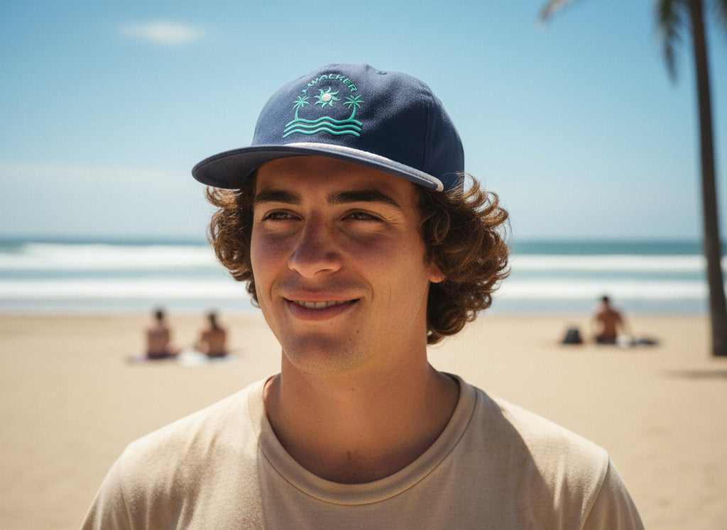 nylon canvas clean surf hat